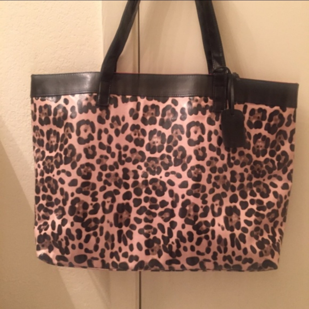 Leopard Print Neimans Tote